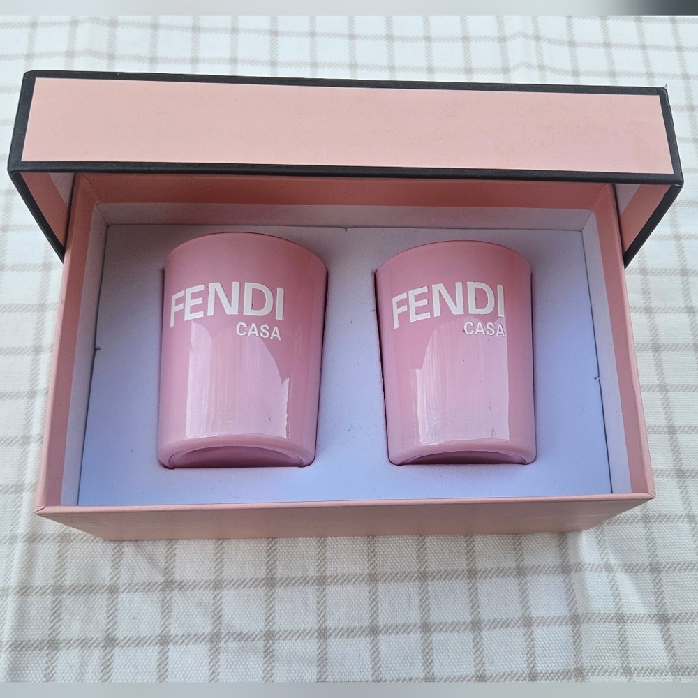 Fendi Casa Candle Duo